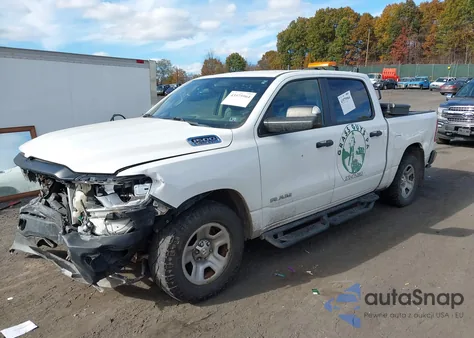 2019 Ram 1500 Tradesman 4X4 5'7 Box from USA, damaged, VIN 1C6SRFGT2KN530730